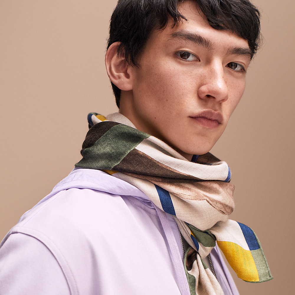 【最高の手触り♪】エルメス★Scarf 100 Rocabar de Rire Hermès Rocabar de Rire 100